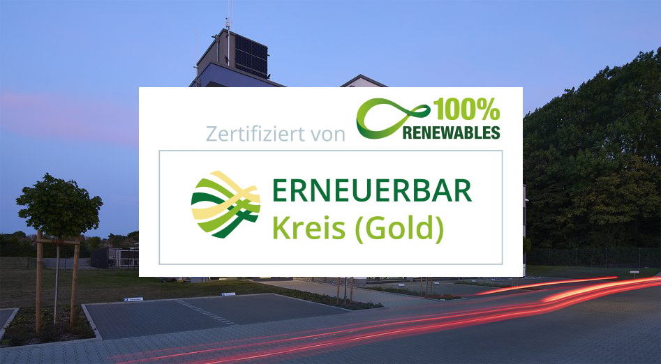 ERNEUERBAR Kreis - 100% Ökostrom